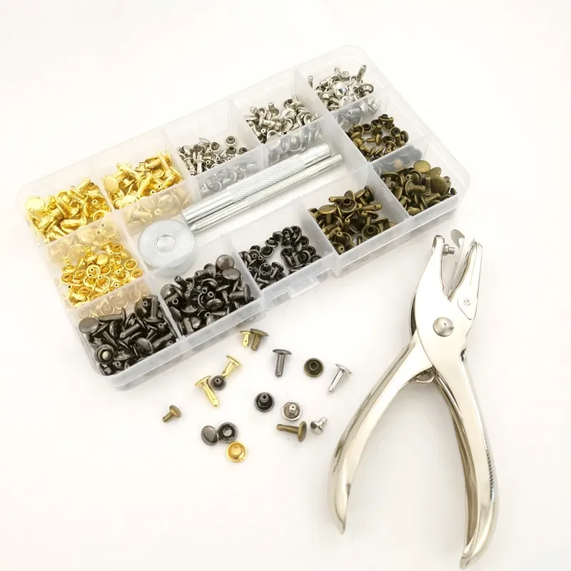 Snap Button Plier - 180 pezzi bottoni automatici in metallo