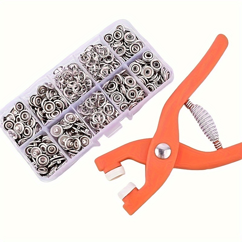 Snap Button Plier - 50 Set di Pinze Manuali per