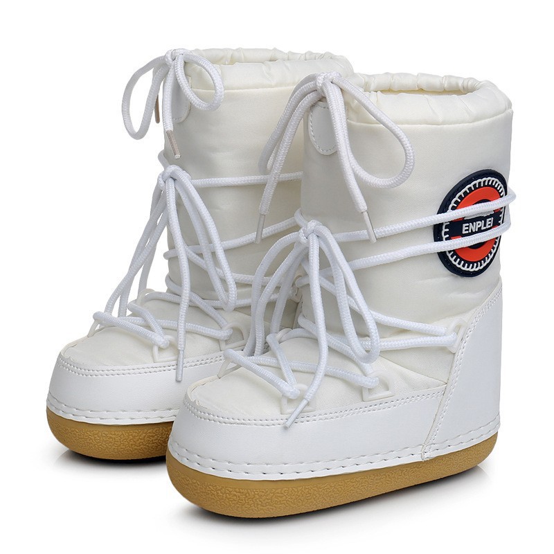 Sewing Nylon - Stivali da Neve Invernali da Donna,
