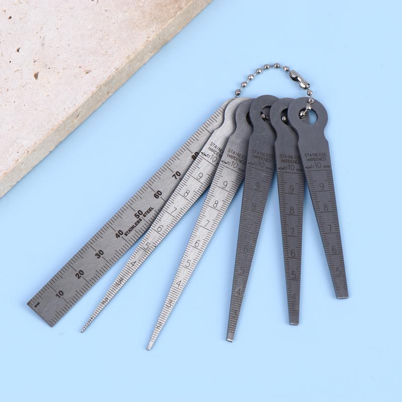 Seam Gauge Metal - Set di 6 Spessimetri Conici in