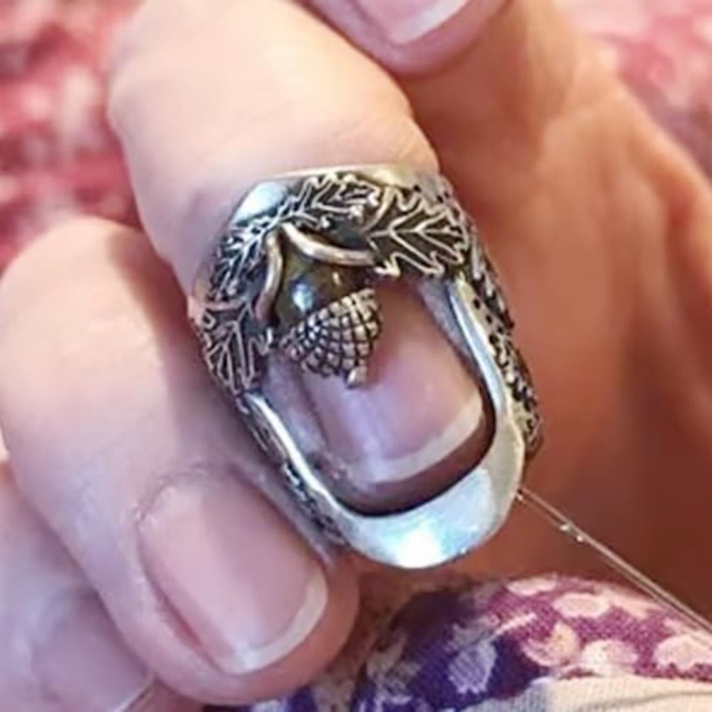 Sewing Thimble Metal - Ditalle in metallo aperte a forma