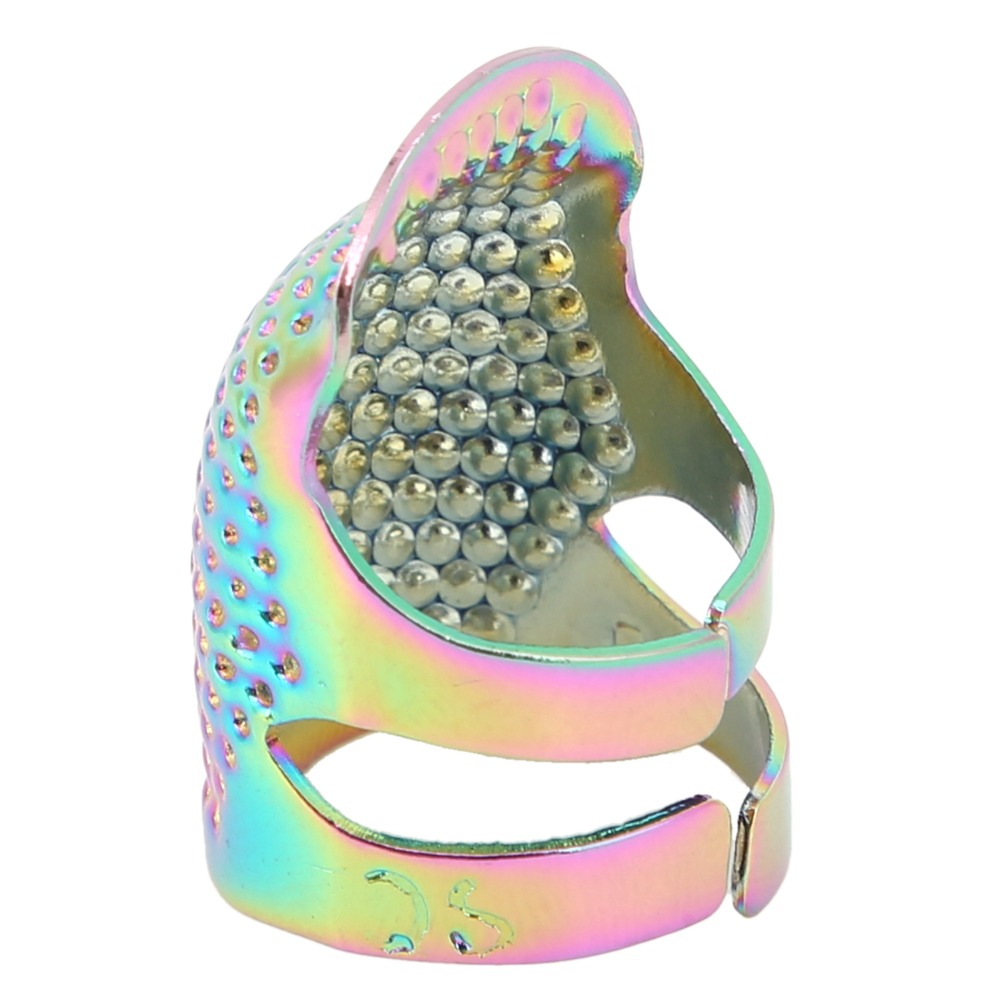 Sewing Thimble Metal - Set di 4 Ditali Protettivi in