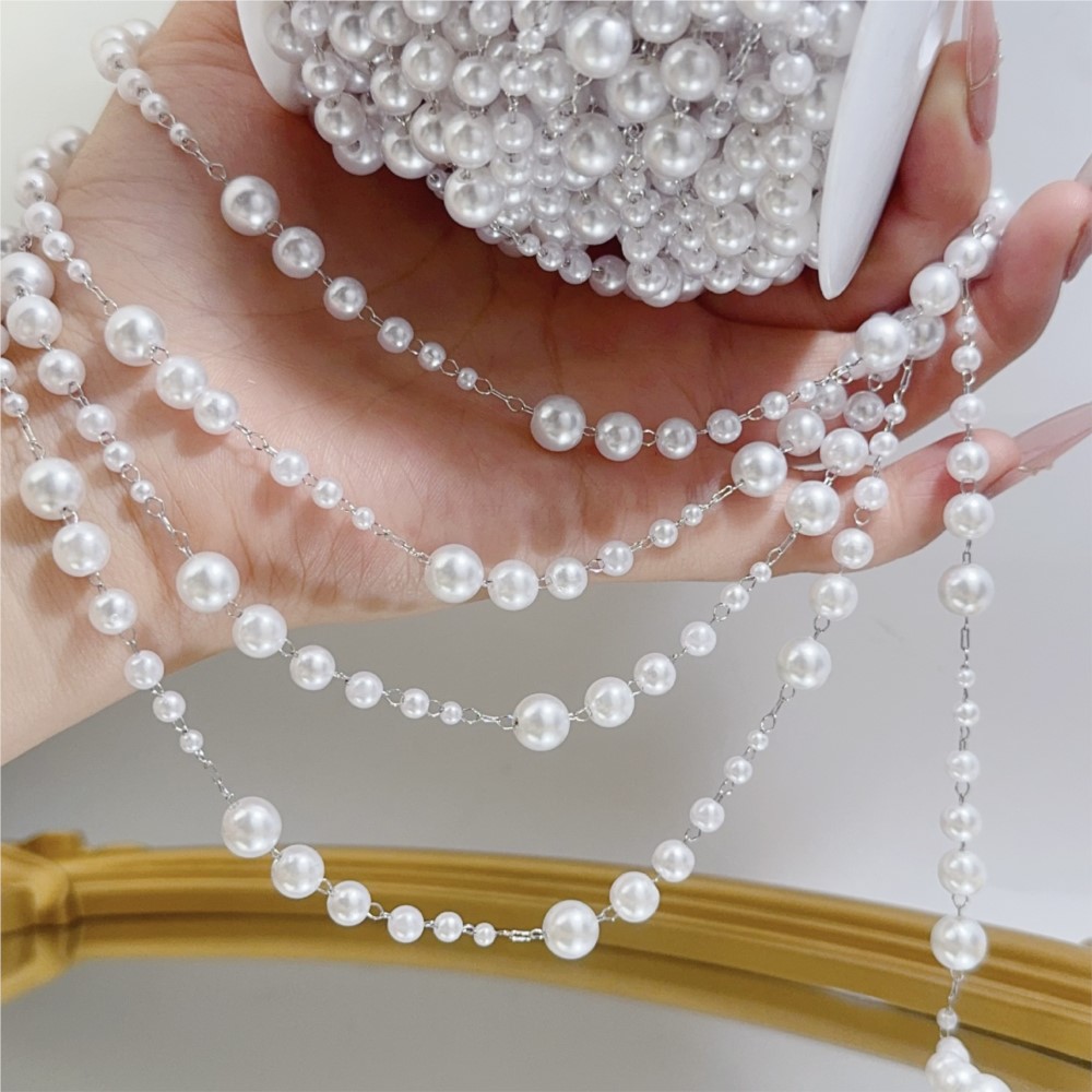 Perle finte da 1 metro 3-8 mm  - Sewing Art recensione e prezzo