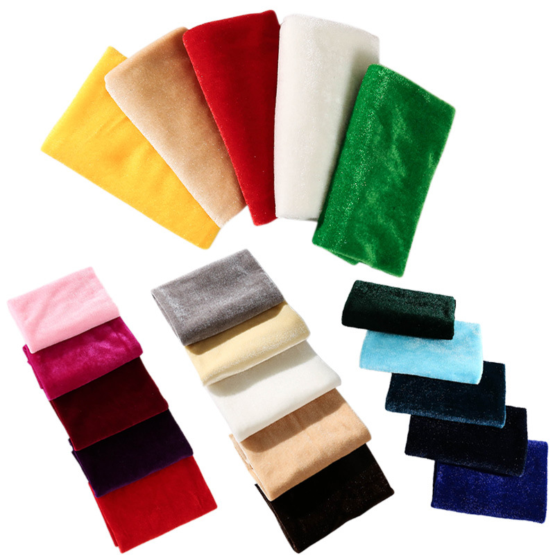 5 pz 50x50cm tessuto di vellut - Sewing Velvet Fabric recensione e prezzo