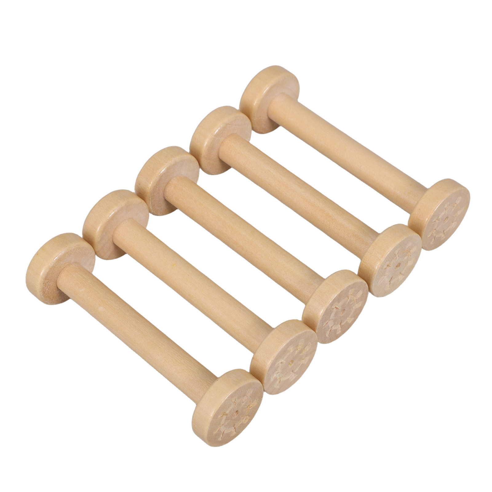 5 Bobine in Legno Naturali Vin - Sewing Textiles recensione e prezzo