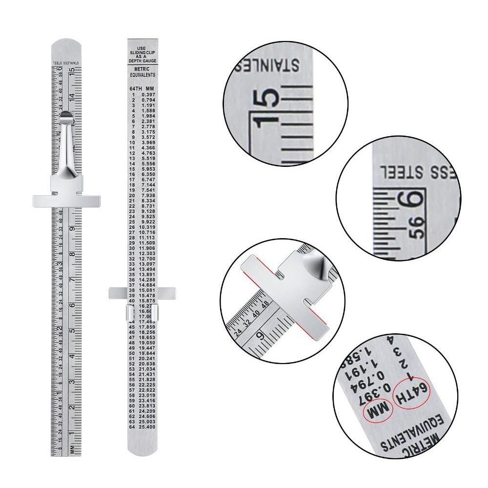 Righello Tascabile Staccabile  - Seam Gauge Metal recensione e prezzo