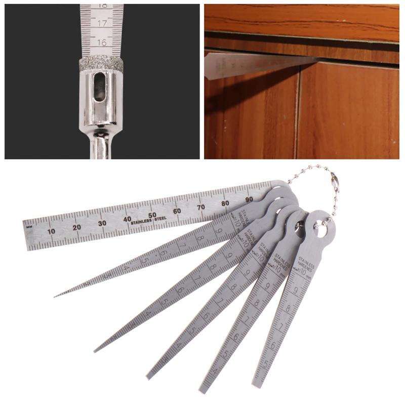 Set di 6 Spessimetri Conici in - Seam Gauge Metal recensione e prezzo