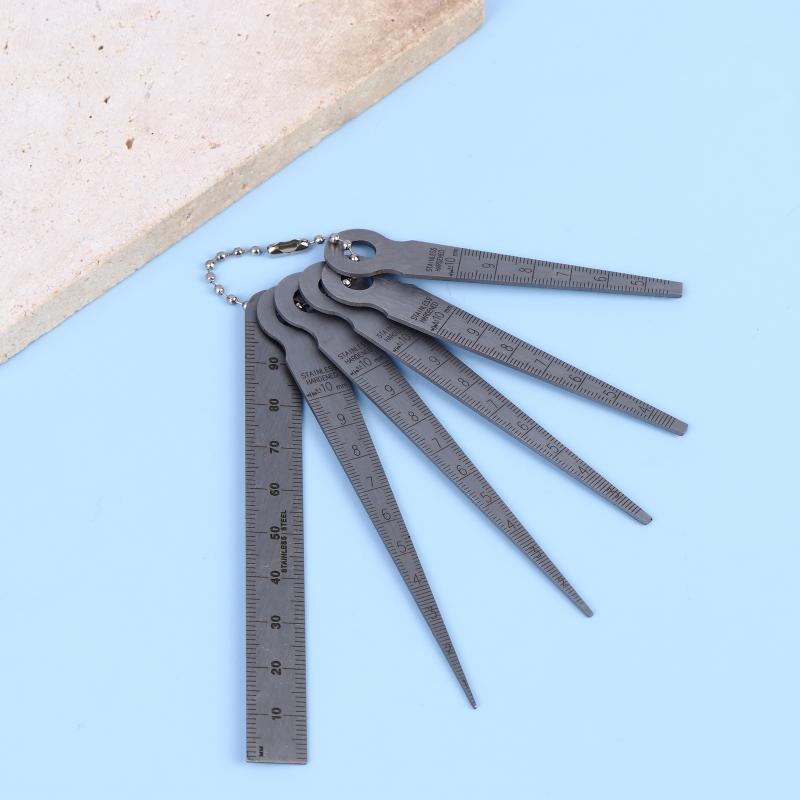 Set di 6 Spessimetri Conici in - Seam Gauge Metal recensione e prezzo