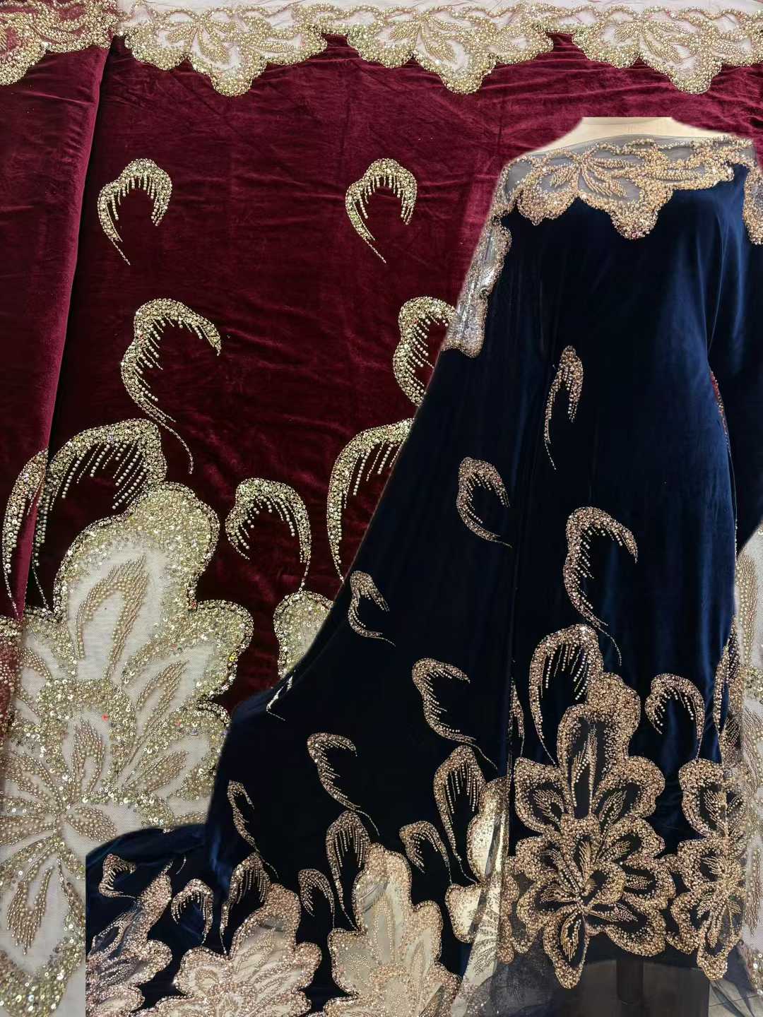 Tessuto di pizzo pesante con p - Sewing Velvet Fabric recensione e prezzo