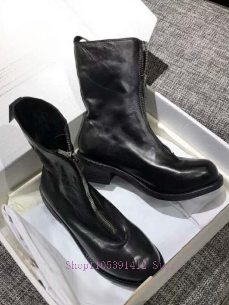 Scarpe di Lusso da Uomo in Ver - Sewing Front Zipper recensione e prezzo
