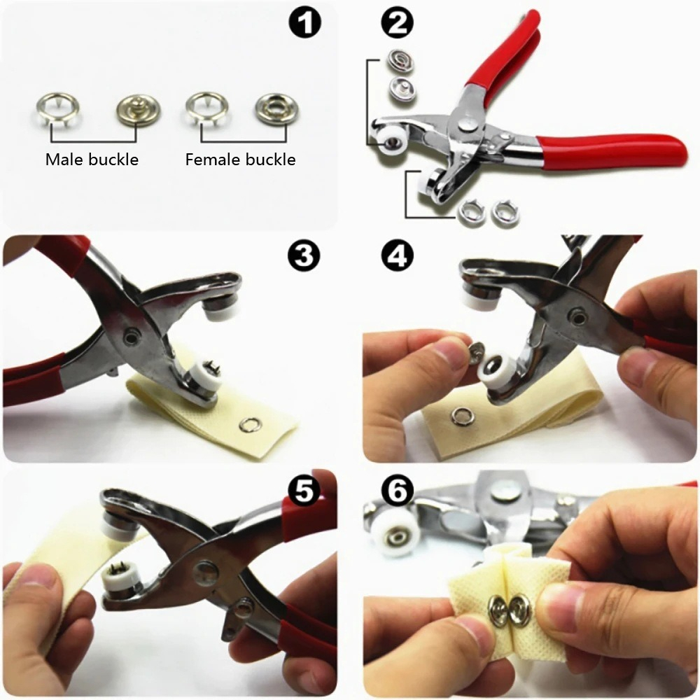 Kit di Pinze per Bottoni a Pre - Snap Button Plier recensione e prezzo