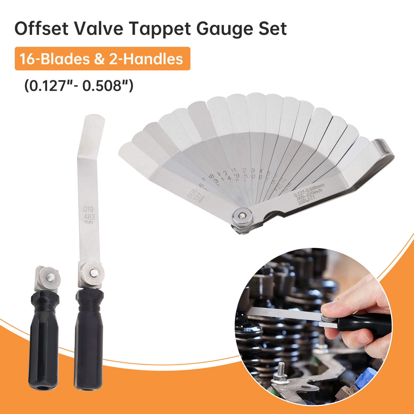 Set di spessimetri per valvola - Seam Gauge Metal recensione e prezzo