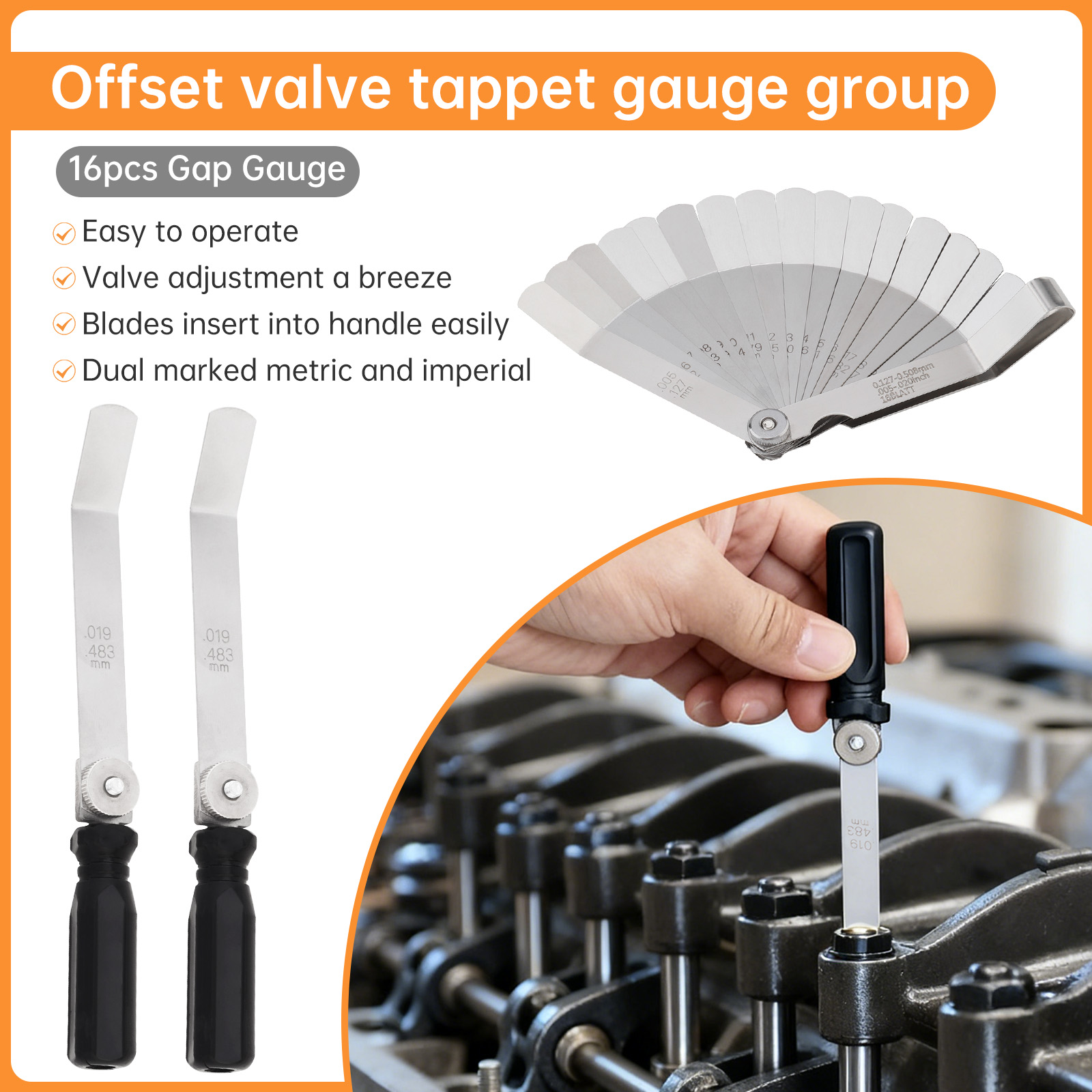 Set di spessimetri per valvola - Seam Gauge Metal recensione e prezzo