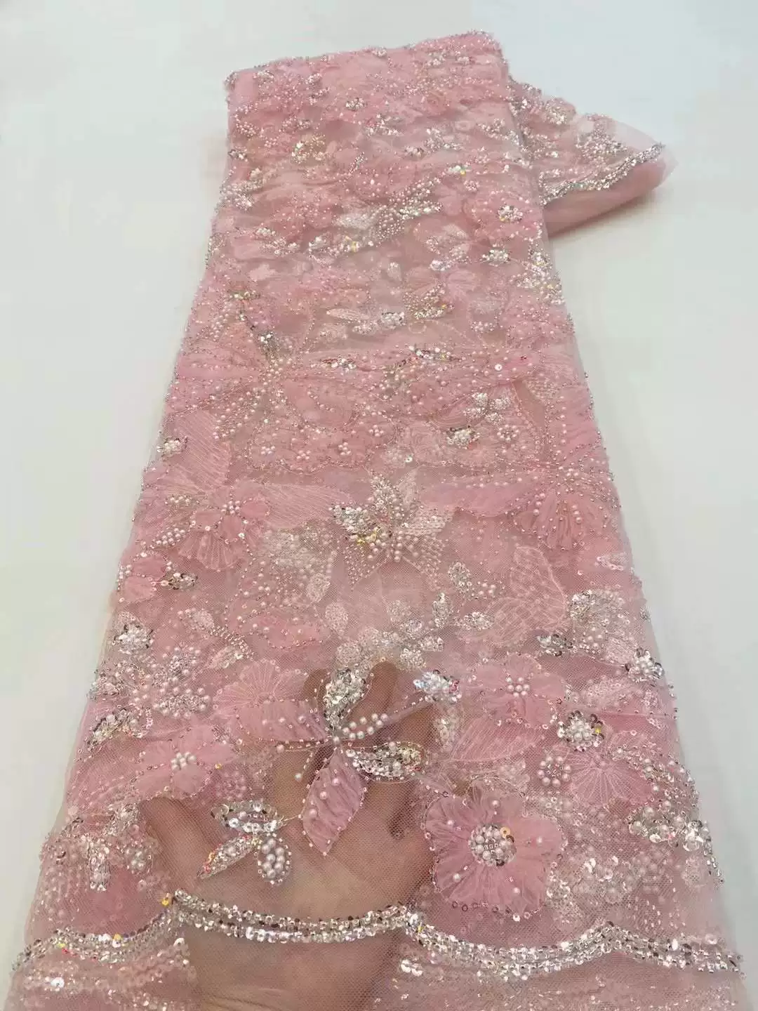 Tessuto in pizzo ricamato con  - Sewing Embroidery Fabric recensione e prezzo